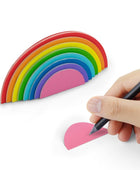 Mustard Rainbow Sticky Notes Not Kağıdı