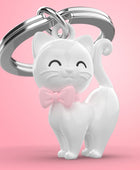 Metalmorphose Beyaz Kedi Anahtarlık