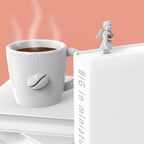 Metalmorphose Melek &  Rose Gold Kalp Kitap Ayracı