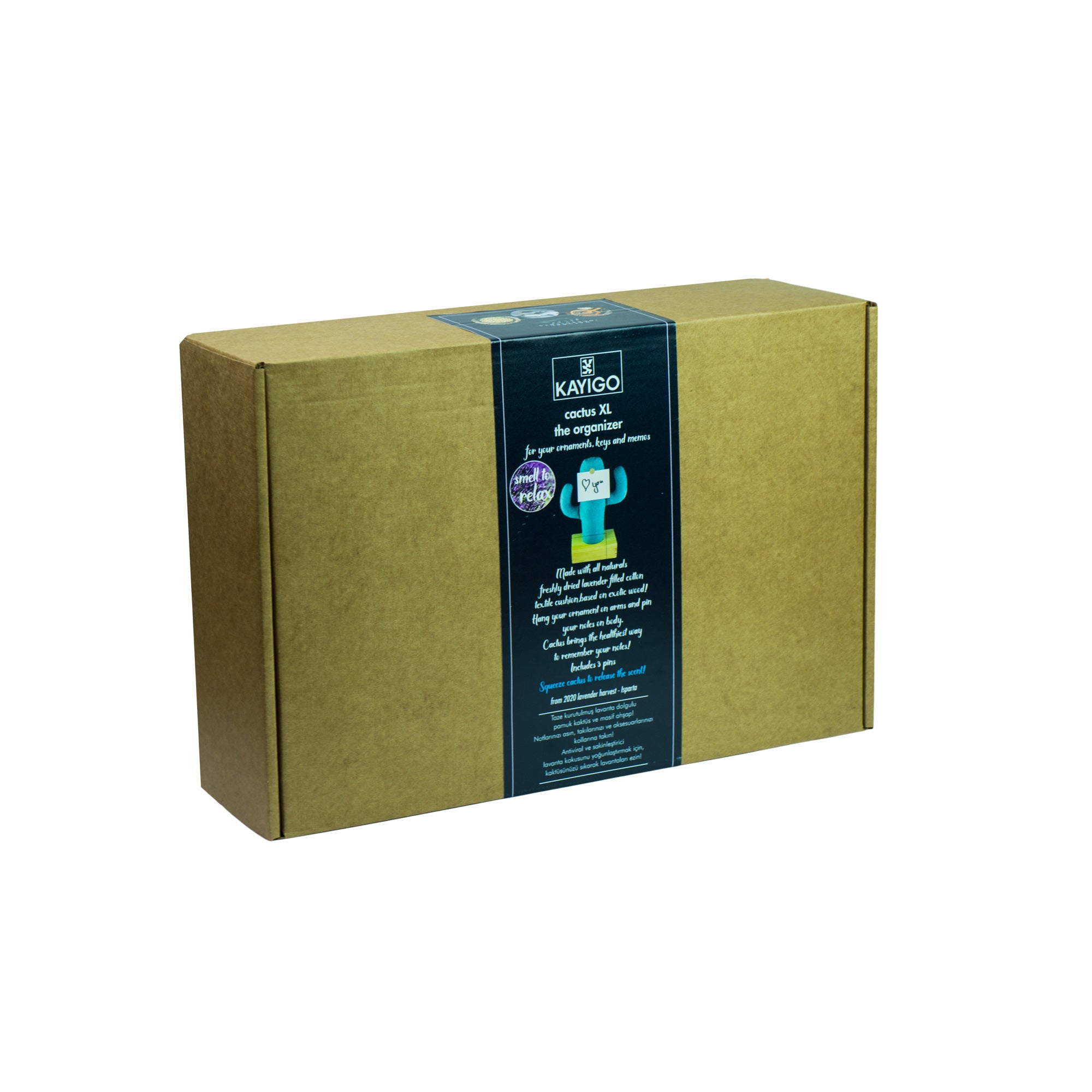 Kayigo Cactus XL Lavanta Dolgulu Notluk