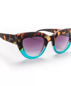 Okkia Claudia Big Cat Güneş Gözlüğü Havana Mavisi