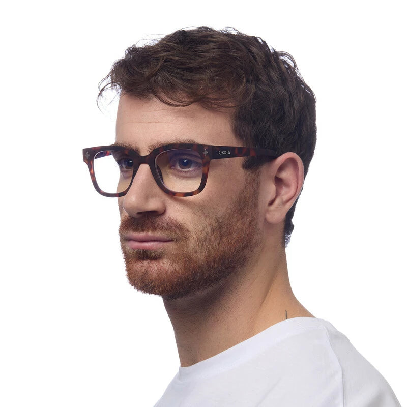 Okkia Giovanni Ekran Koruyucu Gözlük Klasik Havana