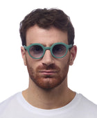 Okkia Lauro Unisex Yeşil Güneş Gözlüğü Siyah Gradyan