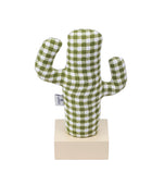 Kayigo Woody Krem Üçlü Ofis  Seti - Pötikareli Cactus