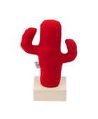 Kayigo  Woody Krem Üçlü Ofis  Seti - Kırmızı Cactus