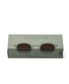 Okkia Lauro Unisex Yeşil Güneş Gözlüğü Siyah Gradyan