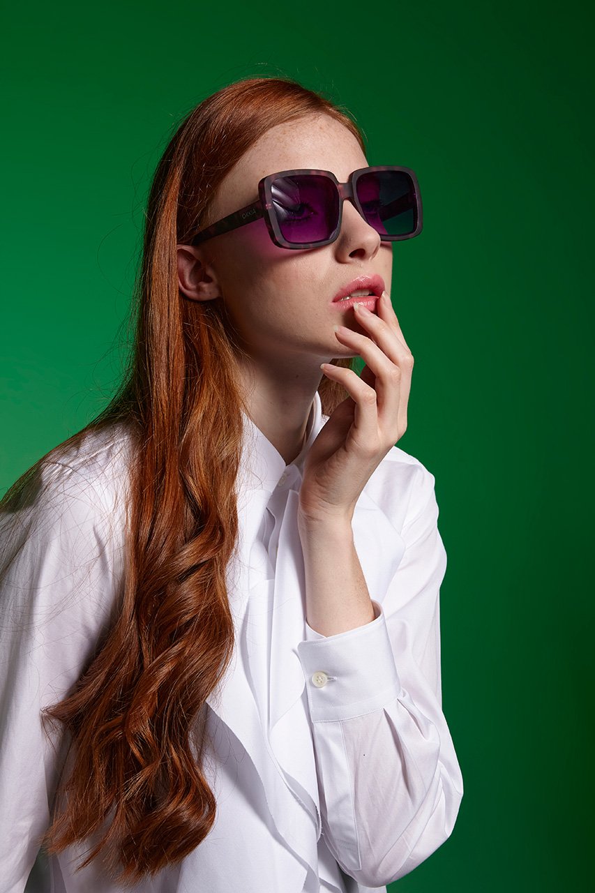 Okkia Alessia Unisex Güneş Gözlüğü Rose Havana