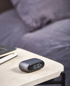 Lexon Minut Alarm Saat Metalik Gri