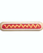 Mustard Hot Dog Silikon Klavye Desteği