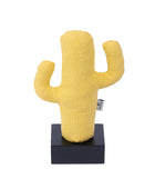 Kayigo Woody Siyah Üçlü Ofis Seti - Sarı Cactus