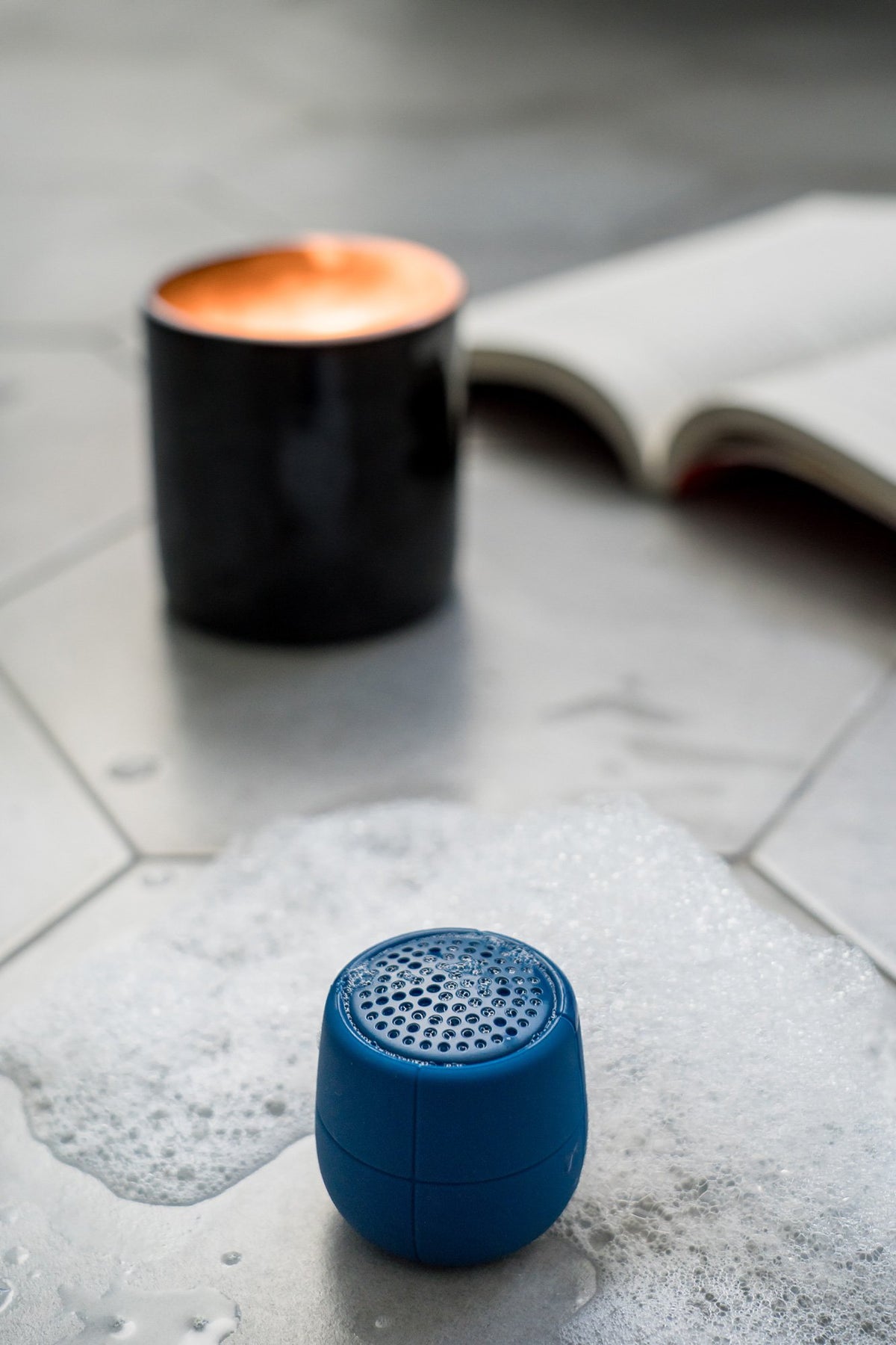 Mino X Suya Dayanıklı Bluetooth Hoparlör Lacivert