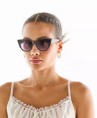 Okkia Silvia Güneş Gözlüğü Siyah