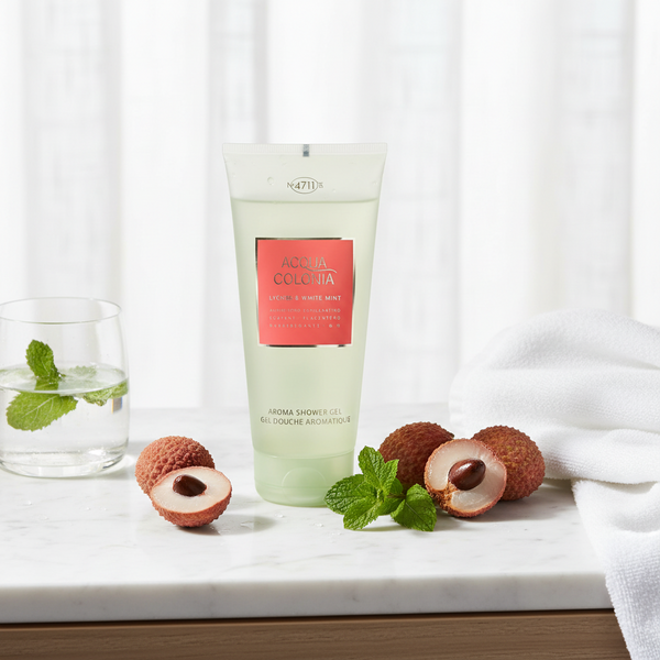 Bonherre mağazasından 4711 Acqua Colonia Liçi ve Beyaz Nane, paraben içermeyen ferahlatıcı lüks duş jeli.