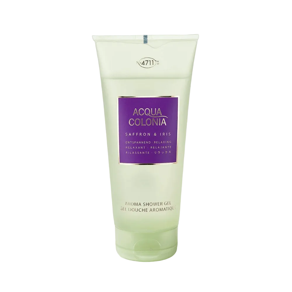 Bonherre mağazasından 4711 Acqua Colonia Safran ve İris, paraben içermeyen rahatlatıcı ve çiçeksi lüks duş jeli.