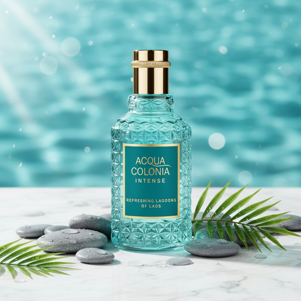 Bonherre mağazasından 4711 Acqua Colonia Intense Refreshing Lagoons of Laos, ferahlatıcı lüks kadın parfümü.