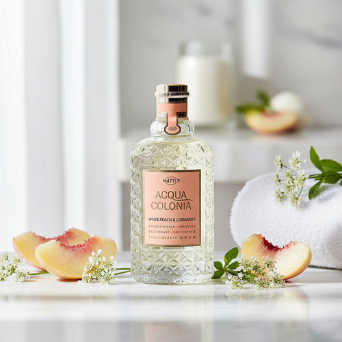 Bonherre mağazasından 4711 Acqua Colonia Beyaz Şeftali & Kişniş, 170 ml rahatlatıcı lüks unisex parfüm.