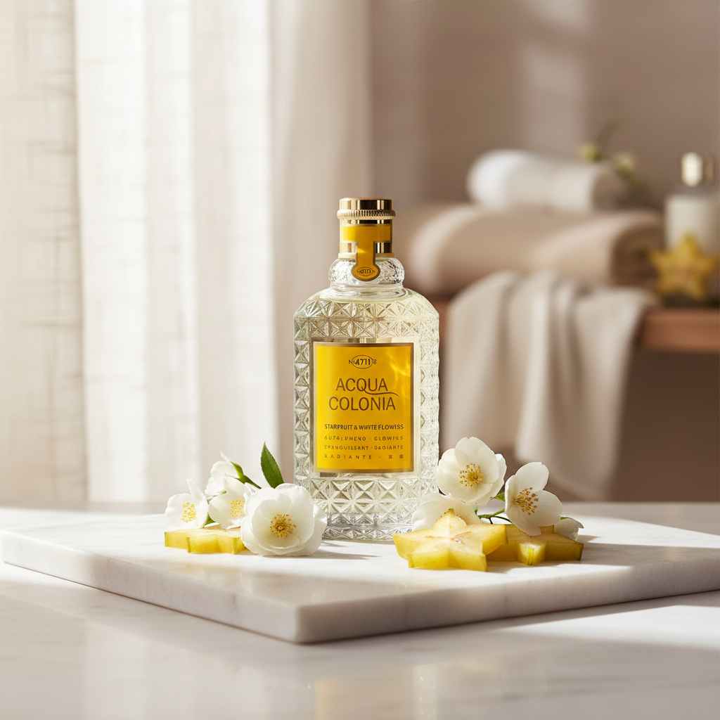 Bonherre mağazasından 4711 Acqua Colonia Yıldız Meyvesi & Beyaz Çiçekler, 170 ml egzotik ve çiçeksi lüks unisex parfüm.