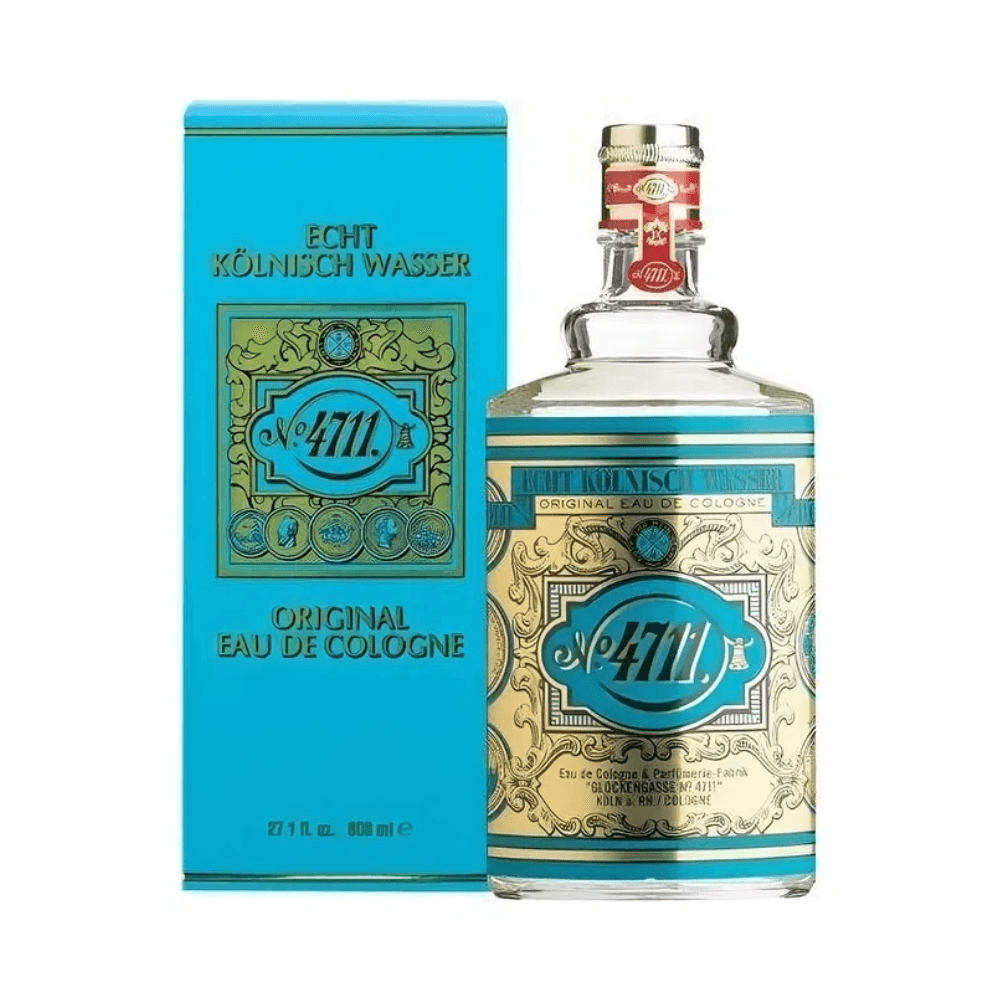 Bonherre mağazasından 4711 Original Eau de Cologne, 800 ml dev boy Molanus şişeli lüks erkek parfümü.