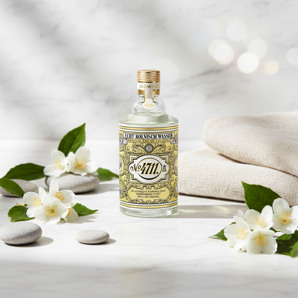Bonherre mağazasından 4711 Floral Collection Jasmine, yasemin notalı zarif lüks unisex parfüm.