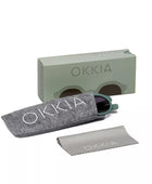 Okkia Lauro Unisex Yeşil Güneş Gözlüğü Siyah Gradyan