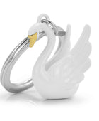 Metalmorphose Kuğu Anahtarlık Beyaz