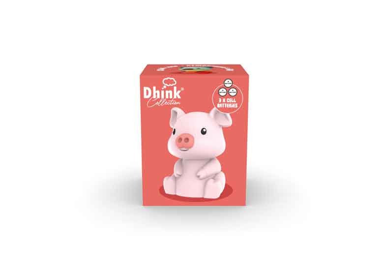 Dhink Zodiac Pig Gece Lambası