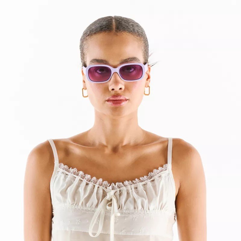Okkia Chiara Unisex Güneş Gözlüğü Mor Gradyan