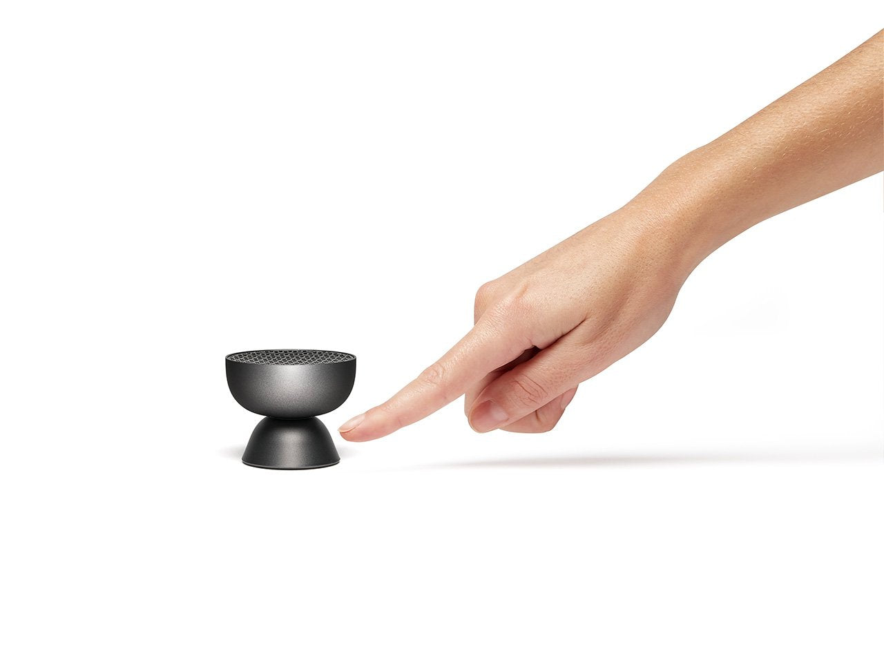 Lexon Tamo TWS  Bluetooth Hoparlör Metalik Gri