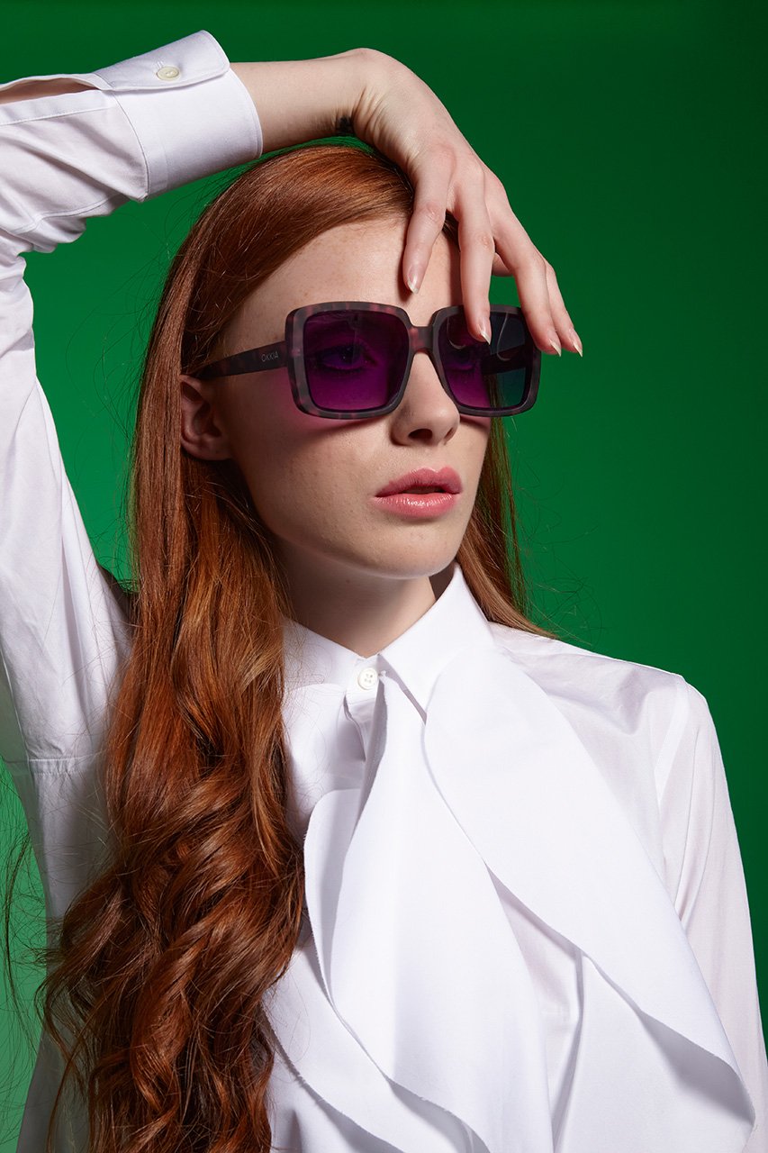 Okkia Alessia Unisex Güneş Gözlüğü Rose Havana