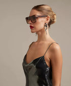 Okkia Tokyo Unisex Güneş Gözlüğü Klasik Havana