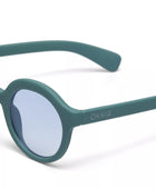 Okkia Lauro Unisex Yeşil Güneş Gözlüğü Mavi Gradyan