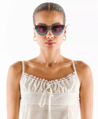 Okkia Silvia Güneş Gözlüğü  Havana Mavisi