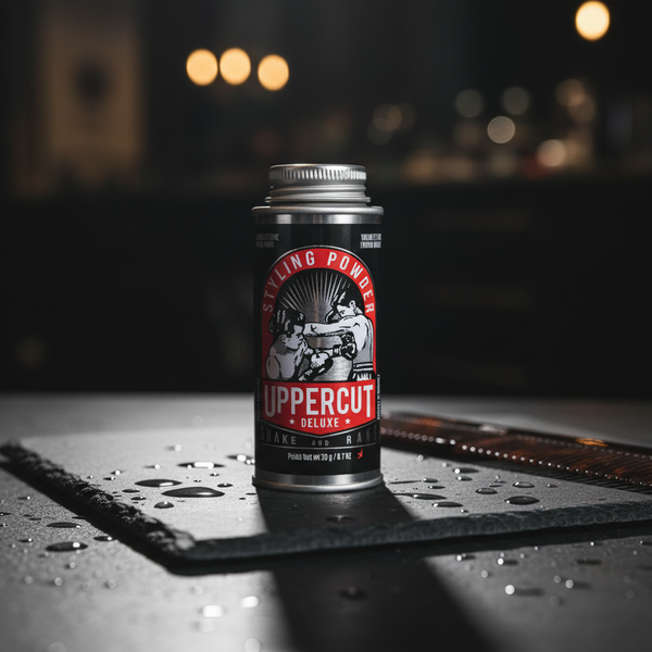 Bonherre mağazasından Uppercut Deluxe Styling Powder, hacim veren ve mat bitişli profesyonel erkek saç şekillendirici pudra.