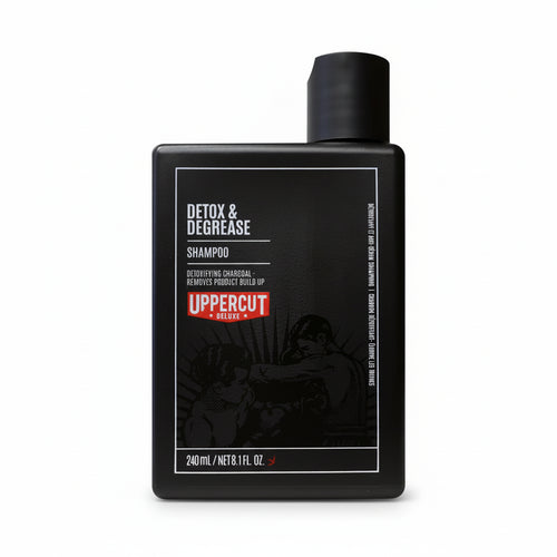 Bonherre mağazasından Uppercut Deluxe Detox and Degrease, ağır pomad ve yağ kalıntılarını arındıran lüks detoks şampuanı.