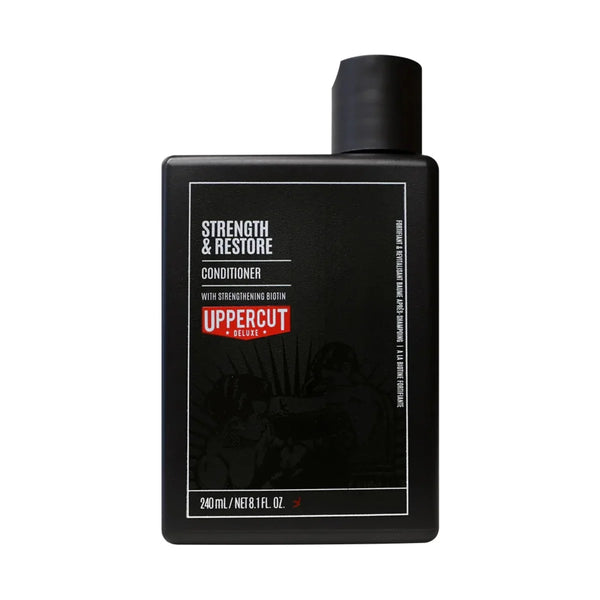 Bonherre mağazasından Uppercut Deluxe Strength and Restore, Biotin ve Kafein içeren onarıcı lüks saç kremi.
