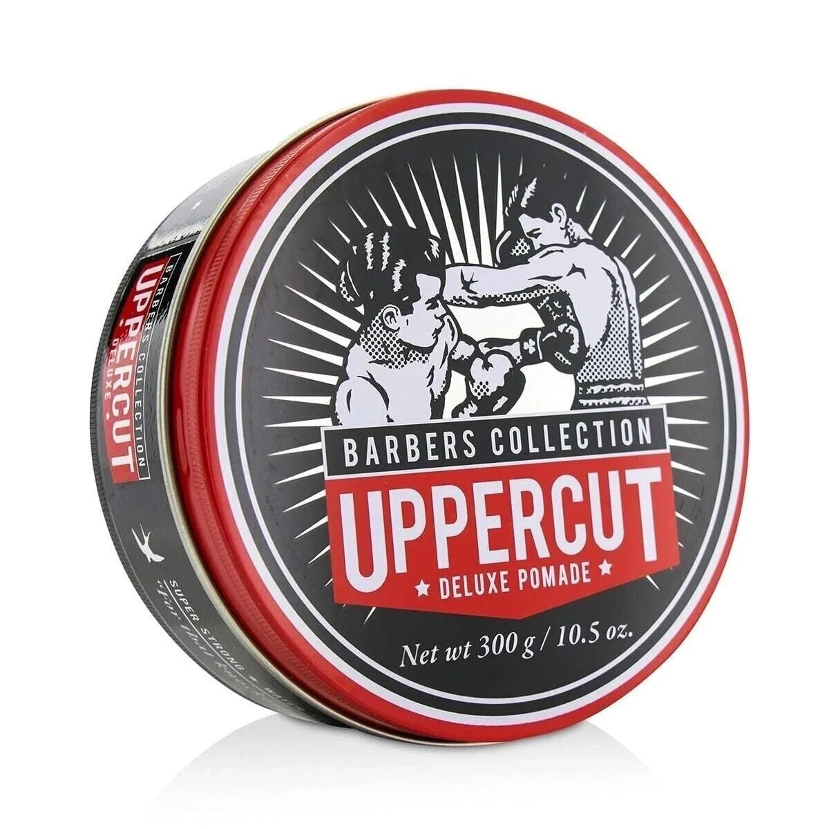 Bonherre mağazasından Uppercut Deluxe Deluxe Pomade 300 gr, güçlü tutuşlu ve yüksek parlaklık veren profesyonel büyük boy saç waxı.