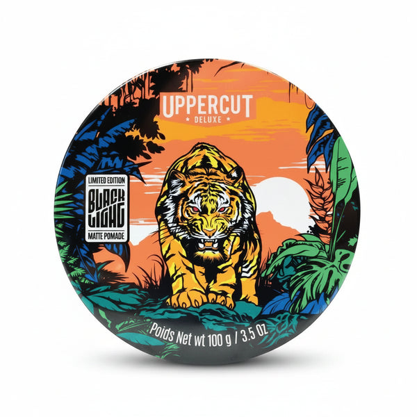 Bonherre mağazasından Uppercut Deluxe Blacklight Matte Pomade Limited Edition, orta tutuşlu ve Highland kokulu lüks saç waxı.