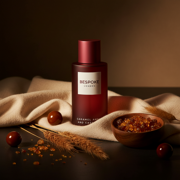 Bonherre mağazasından Bespoke Caramel Amber and Cashmere, karamel ve kehribar özlü lüks erkek parfümü.