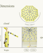 Original Duckhead Duck Kompakt Şemsiye Bulldog Yellow