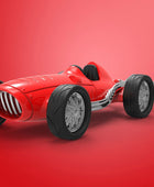 Metalmorphose Kırmızı Vintage Yarış Arabası Anahtarlık