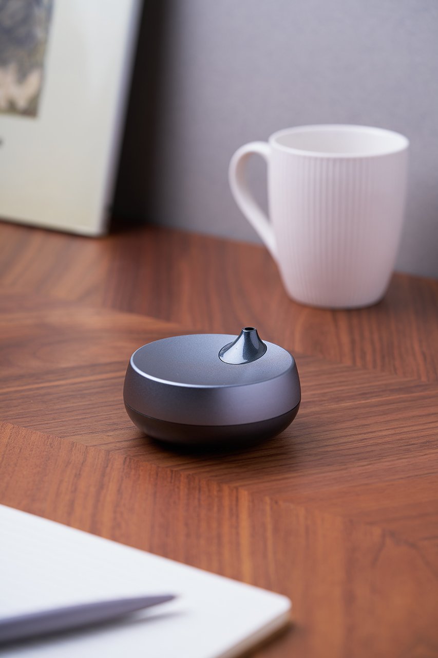 Lexon Romino Taşınabilir Susuz Aroma  Difüzörü Metalik Gri