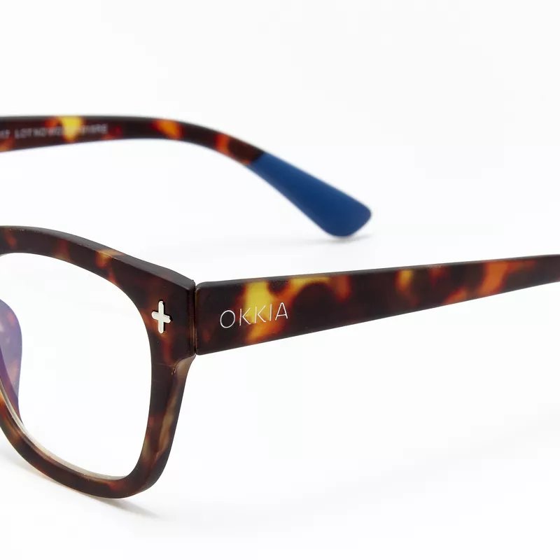 Okkia Giovanni Ekran Koruyucu Gözlük Klasik Havana