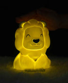 Dhink Silikon Gece Lambası Aslan Sarı