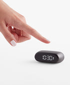 Lexon Minut Alarm Saat Metalik Gri