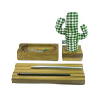 İroko Kayigo Woody İroko Ağacı Üçlü Set - Pötikare Kaktüs