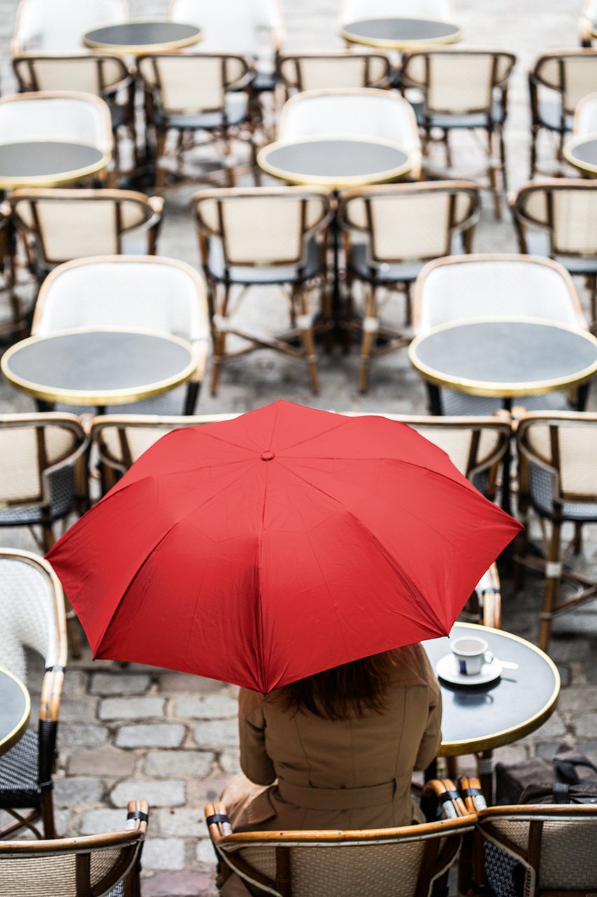 Lexon Mini Hook Şemsiye Turuncu