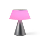 Lexon Luma XL Led Lamba Metalik Gri