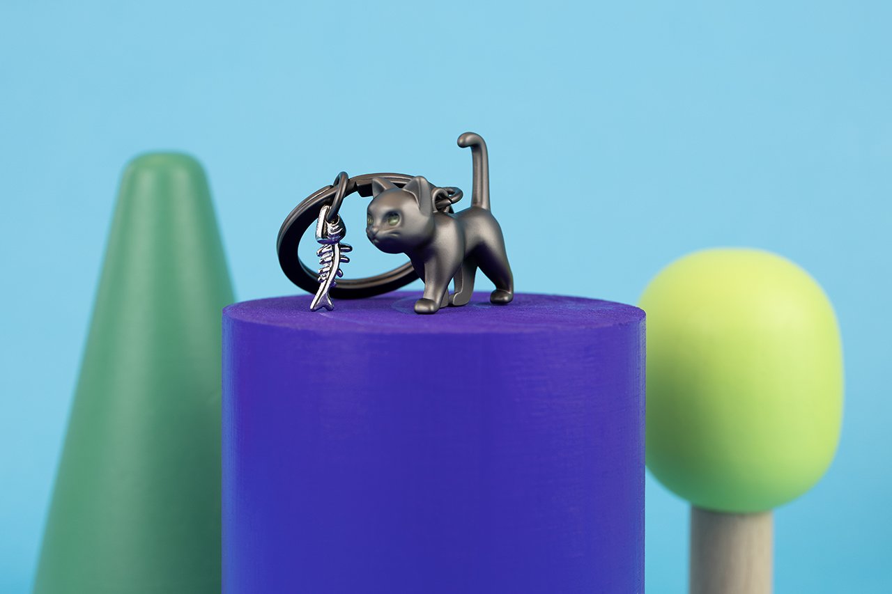 Metalmorphose Black Cat Anahtarlık