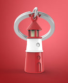 Metalmorphose Deniz Feneri Anahtarlık Kırmızı