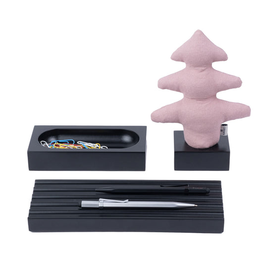 Kayigo Lavanta Dolgulu Çam Notluk / Pembe - Siyah